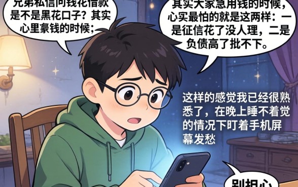 钱花花借款是黑花口子么，归纳五个不看负债的长期网贷app