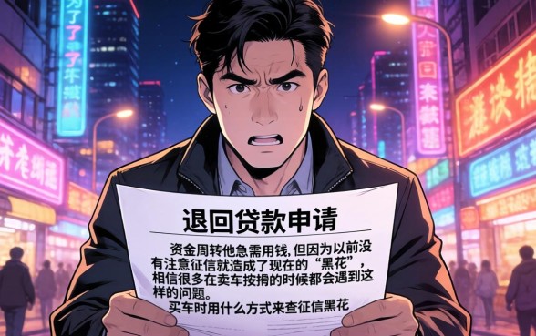 卖车按揭怎么查征信黑花了，筛选五个不看欠款的贷款平台