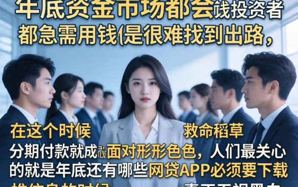 年底还在下款的分期口子,汇总五个无视黑白必下款的网贷app