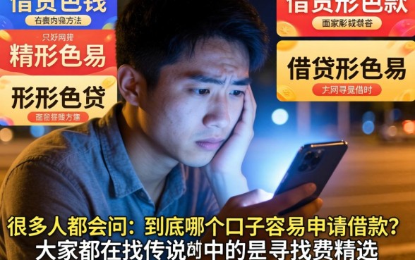 哪个口子好借款容易通过，精选五个包下款平台无视黑白的网贷