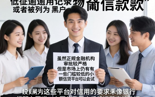 征信有逾期能下的口子,罗列5个手机小额黑户快速贷款平台