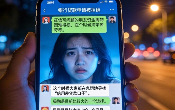 信用差贷款口子 极融，甄选5个正规不看征信的小额贷款平台