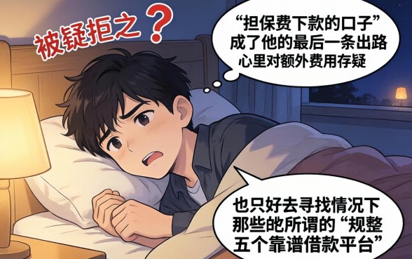 担保费下款的口子，规整五个靠谱的借款平台