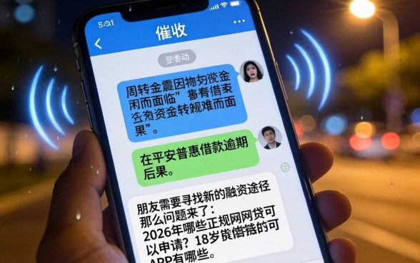 在平安普惠借款逾期后果，梳理五个网贷容易下款18岁的app