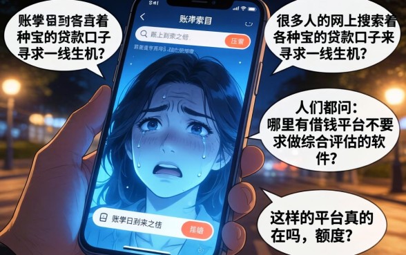 各种宝的贷款口子,胪列5个借钱平台不看综合评估的软件