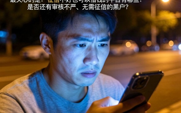 征信不好还能借到钱的平台，详细阐述5个最新能下来钱的口子