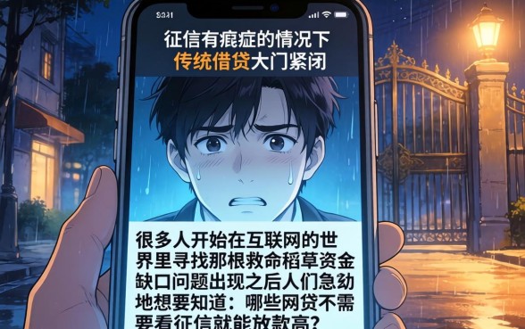 哪些网贷不看征信下款高，陈列五个黑户借钱0门槛极速下款平台