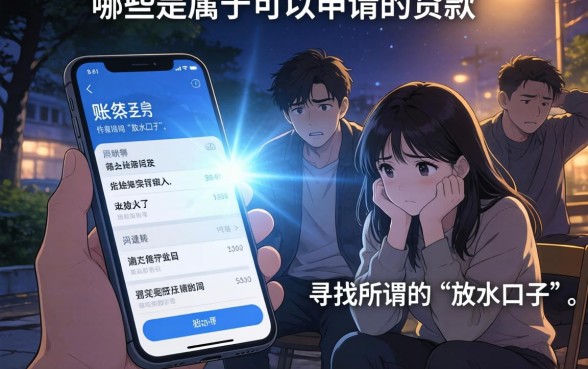 哪些是口子放水的东西呢，精选五个手机可以临时借钱的口子