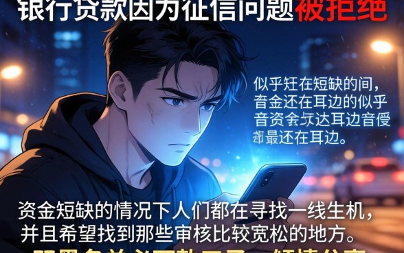 双黑名单必下款的口子，倾情分享五个征信花了能网贷的平台