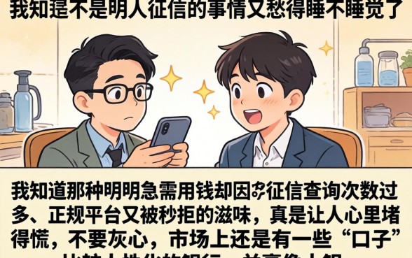 双黑能下的贷款口子，理出5个真正无视征信花的平台