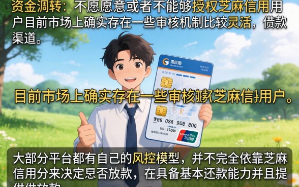 不授权芝麻信用的贷款APP，详细阐述五个最新能下来钱的软件