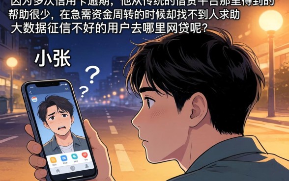 大数据征信不好哪里能网贷，详细阐述5个征信瑕疵也能借网贷轻松下款的软件