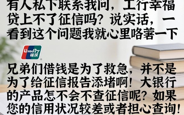 工行幸福贷不上征信吗，归纳五个不用芝麻分能借的软件