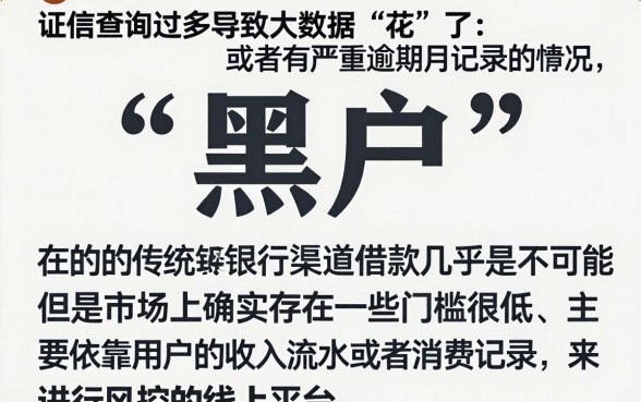 征信黑花了怎么借钱急用，陈列5个借款无视黑白100%秒过