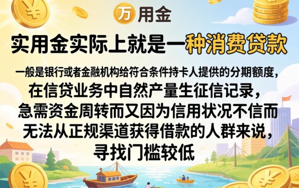万用金属于贷款吗，诚意推荐5个小额贷款不查征信的口子