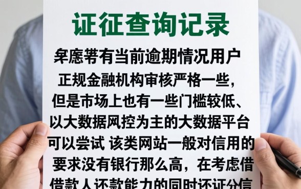 有逾期征信花还能贷款的口子，详尽说明五个黑户下款app