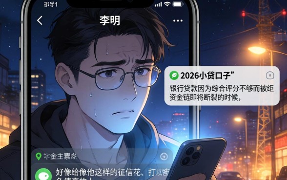 2026小贷口子，筛选五个无视综合评分不足的网贷