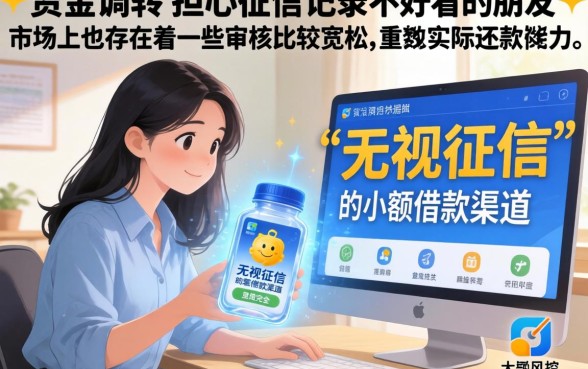 无征信小额贷款万，汇整5个无视黑花能下款一万元口子