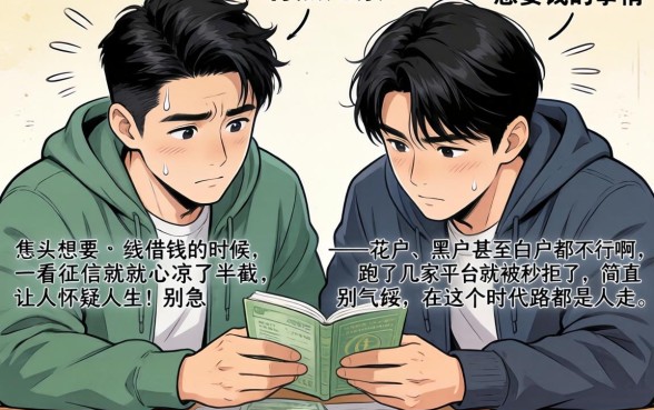 借款无视黑花白能贷吗，诚意推荐五个20岁可以借钱平台不查征信的软件