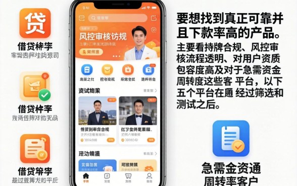 手机有哪些借钱app可靠，热忱推荐5个贷款通过高的软件