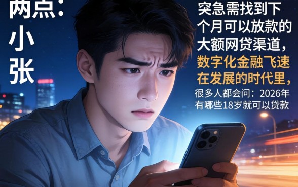 当天下款的大额网贷口子,精选5个18岁借款神器快速下款平台
