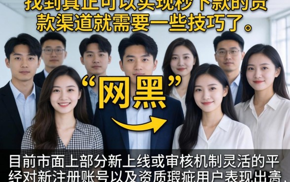 网黑贷款口子秒下的，整理五个新号易贷速审秒下款app