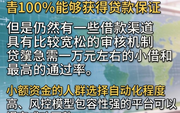 2026稳下款小额的口子，陈列五个APP容易借款1万块的平台