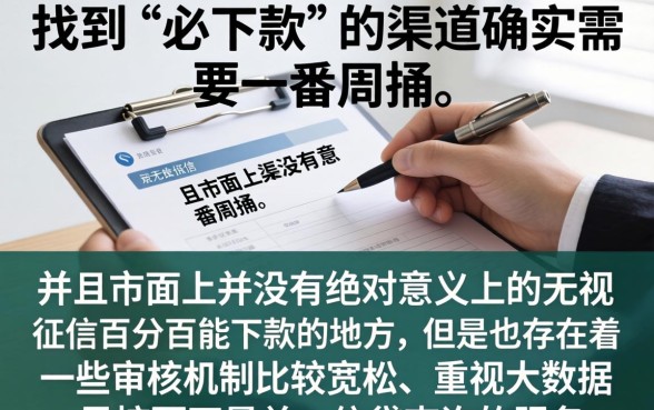 征信不好必下款的口子，理出5个不查征信好下款的网贷平台