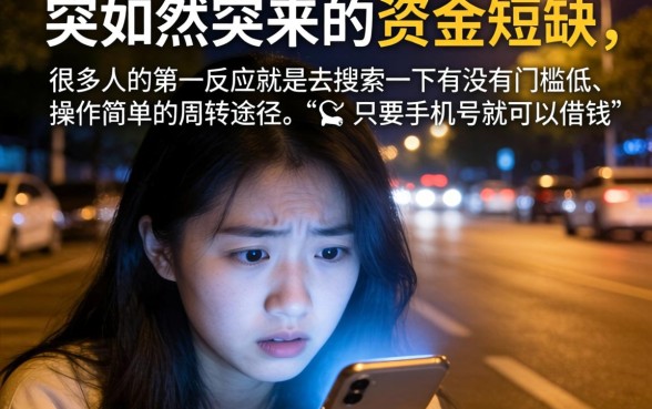 只要手机号就能借钱的平台，理出5个公积金快速贷款口子