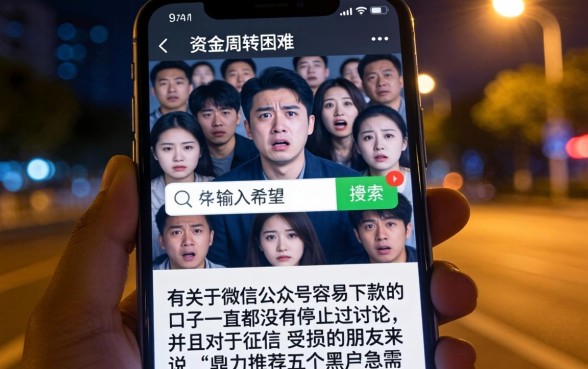 关注微信公众号容易下款的口子，鼎力推荐5个黑户急需三万秒到的的口子