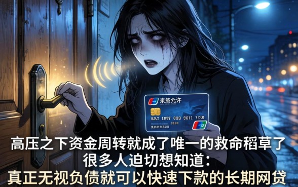 信用卡未经允许上门催收，诚意推荐5个无视负债快速下款长期网贷的app