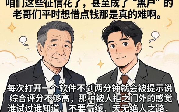 黑户哪些贷款可以下款，诚意推荐5个黑户能下款的软件