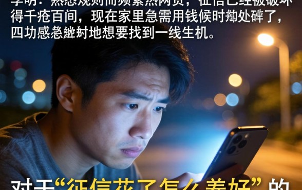 征信花了如何养好，罗列5个黑户急需三万秒到的的app