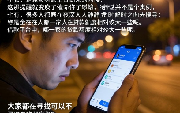 借款平台哪个借款额度大一点，归纳5个无视黑白户秒下款口子软件