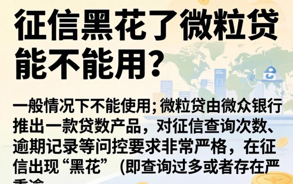 征信黑花了微粒贷能用吗，深入剖析5个无视负债快速下款长期网贷的软件