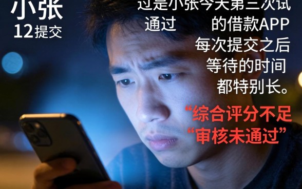 无视征信小额贷款被拒，胪列五个轻松借款无压力平台