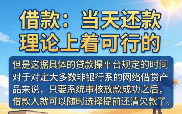 当天借款当天还款可以吗，详细阐述五个真正无视风控黑白的网贷