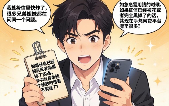 有没有借款平台能保证秒到账，诚意推荐五个黑征信也能贷款的网贷app