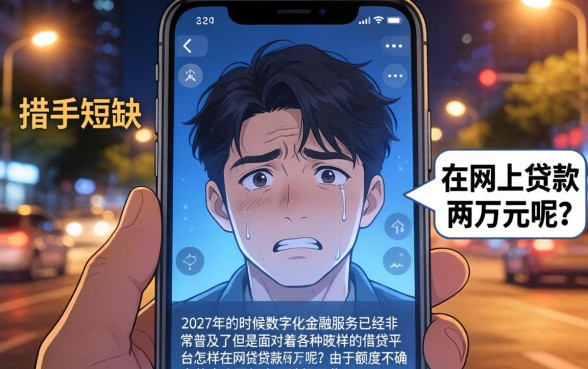 如何在网上贷款两万元呢,归纳5个APP容易借款1万块的app