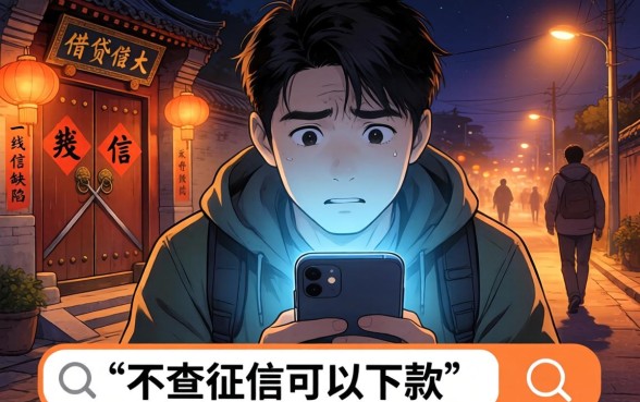 不查征信能下款的口子，概览五个手机小额黑户快速贷款app