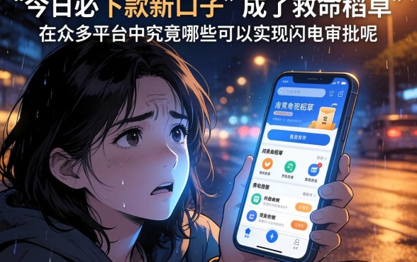 今日必下款新口子，深入剖析五个闪电审批的app
