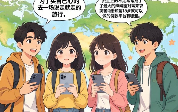 18岁就能做的贷款平台,枚举5个手机和身份证快速借钱平台