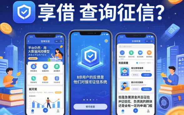 乐享借查征信吗2026，筛选5个不看负债和征信的平台