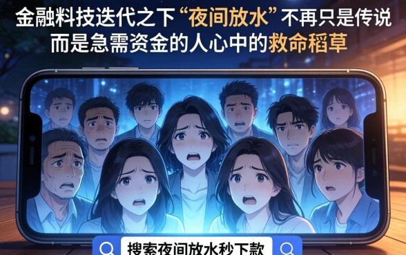 夜间放水秒下款的口子2026，详尽说明五个百分百下款无视黑白户网贷