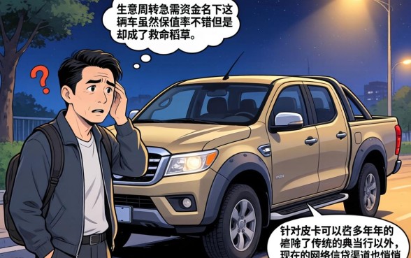 皮卡能做抵押借款的口子，汇整五个征信瑕疵也能借网贷轻松下款的软件