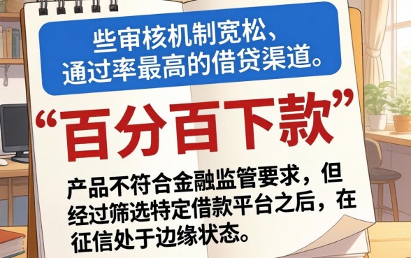 宜人贷无征信下款,详细阐述五个黑到不能再黑都能下款的口子