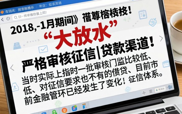 大放水口子18年1月，归纳5个贷款不上诚信平台的软件
