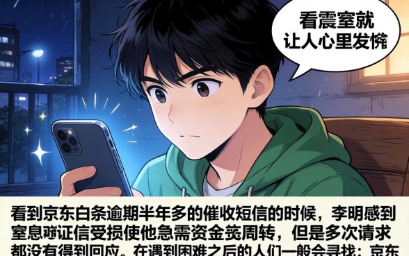 京东白条逾期半年多怎么样，筛选5个网贷黑户必过软件