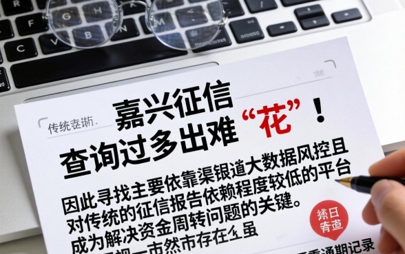 嘉兴征信黑花了怎么办，细致阐述5个真正无视风控黑白的网贷app