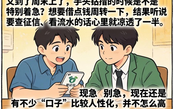 哪些口子星期天下款的，细致阐述5个不查流水的小额度贷款软件